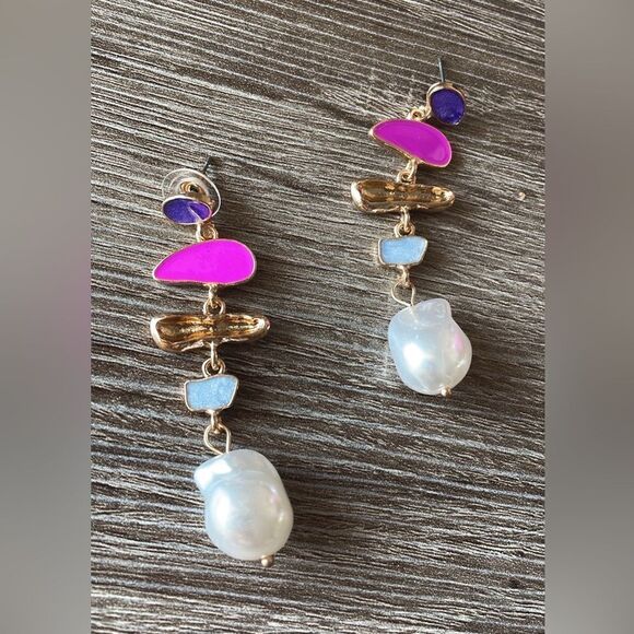 Bohemian pearl drop A338 - Picture 4 of 4